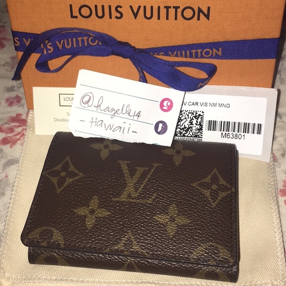 envelope business card holder louis vuitton
